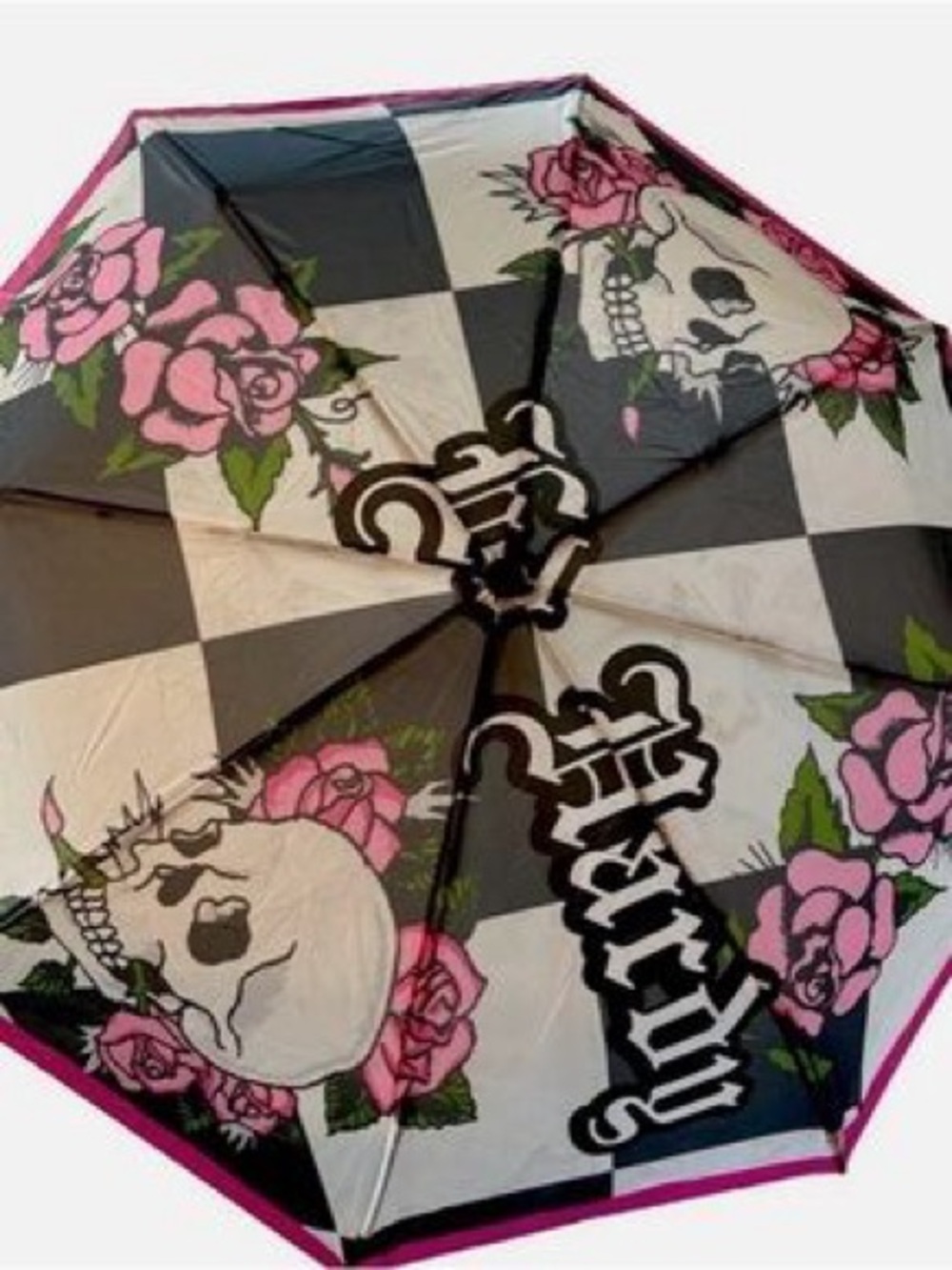 Ed Hardy Compact Umbrella - NWT